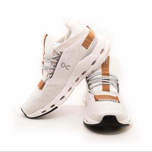 On Running Cloudnova White Pearl Pecan Women’s Size 8.5